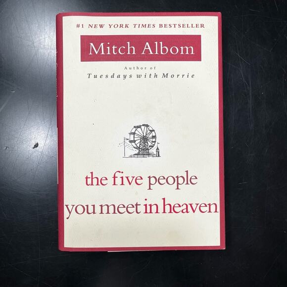 NEW The Five People You Meet In Heaven Hardcover Fiction Book by Mitch Albom - Picture 16 of 16